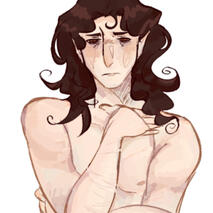 a headshot of an oc
